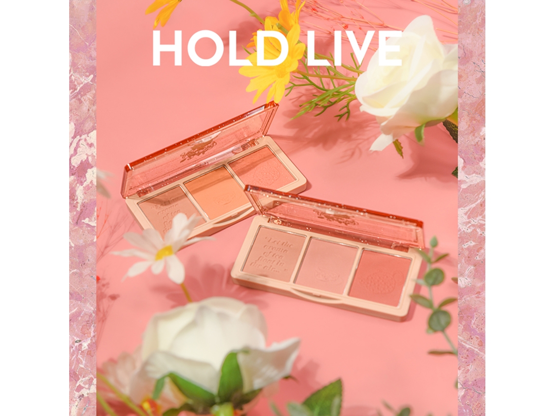 Blushers Maquiagem Cores Mágicas Textura Sedosa