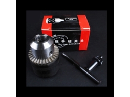 Mini mandril de aço inoxidável para furadeira elétrica com chave de 1,0 a 10 mm (3/8-24 UNF)