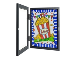 Rebe-frame For Children's Art Photo Frame Portfólio De Desenhos Armazenamento Art Display Ibd Preto