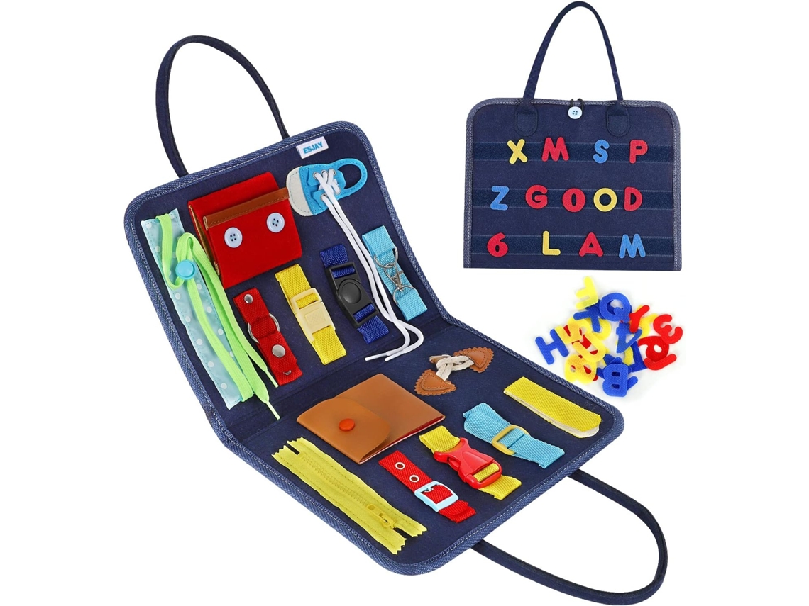 Quadro De Atividades Para Crianças, Jogos Montessori Para Desenvolvimento De Habilidades Motoras Finas, Quadro Sensorial Educativ Aquaforge