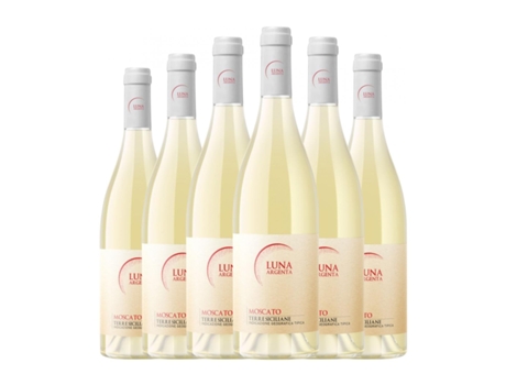 Vinho branco MONDO DEL VINO Luna Argenta Mascate Puglia (0.75 L - 6 Unidades)