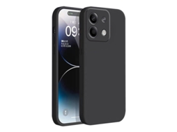 Capa De Celular Em Silicone Líquidopreto Clássico, Redmi Note 11 Pro