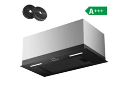 Exaustor Ciarra De Armário A+++ 60cm 650m³/h Recirculação Com Filtros De Carvão (2 Peças) E Exaustão Externa Touch Button Preto Awb6926a