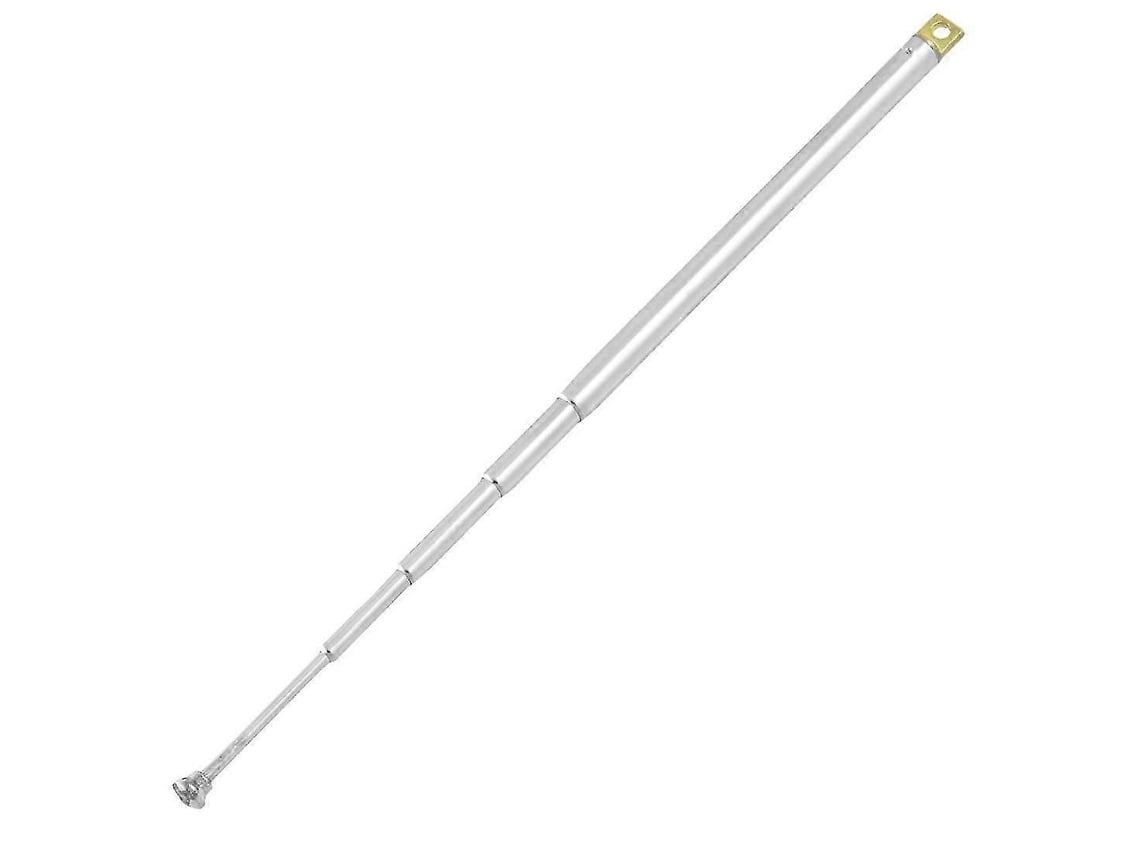 Antena Telescópica De 307 Mm (12 Polegadas) Com 5 Seções, Para Rádio Fm E Tv