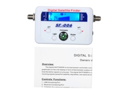Finder de Satélite Digital com Bússola e LCD S/MARCA para TV Satélite