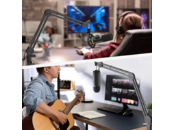 Professional Microphone Arm - Quadcast Boom Arm Stand / Microfoonhouder, Microphone Arm Standard Adjustable Microphone Stand