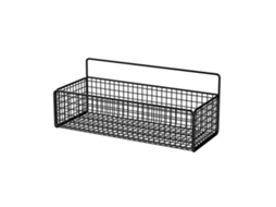 Rack de Parede LAXISCREED Banheiro Cozinha Preto
