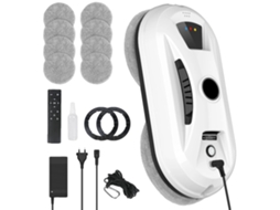 Robô De Limpeza De Janelas, Operação Eficiente, Alta Potência De Sucção, Branco, Ue, Sim