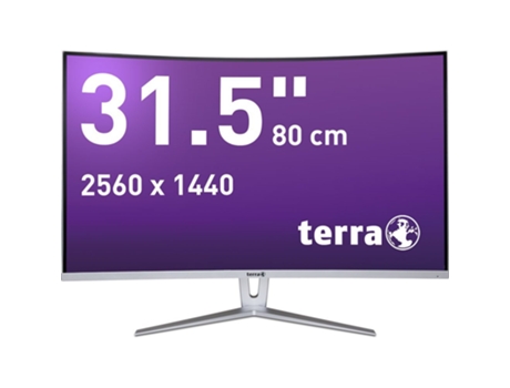 80cm/31,5 Terra 3280w 169 Dualwqhd Va Curvo Hdmi Dp Alto-falante Prata (2560x1440)