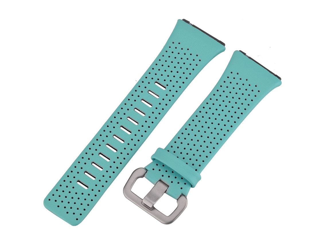 Cinta de relógio de couro para Fitbit Ionic, tamanho L EOOCOO