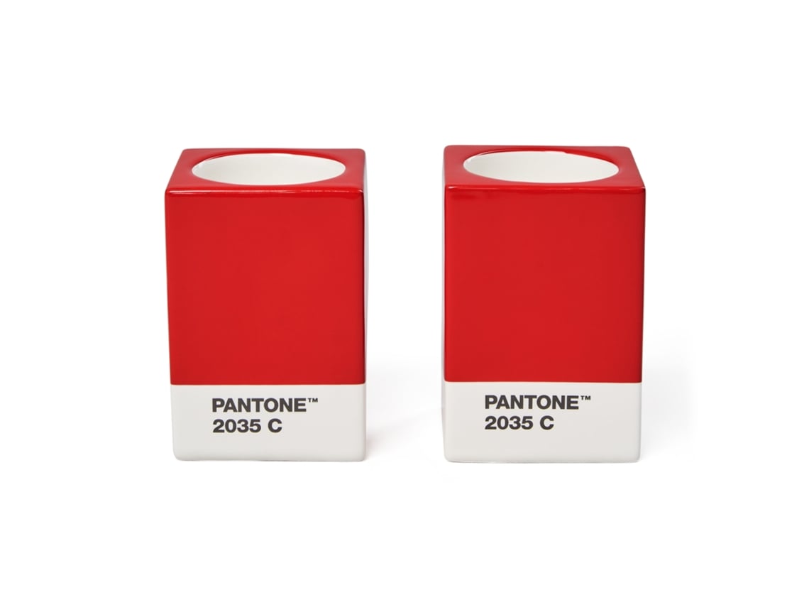 Suporte velas CD PANTONE vermelho 2035 C