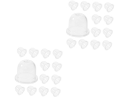 Conjunto De 40 Copos De Óleo Transparentes Para Cortadores De Grama