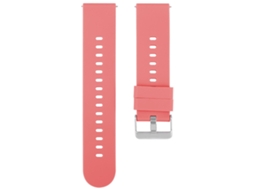 Pulseira De Silicone Para Relógio Com Fivela De Aço De Cor Sólida