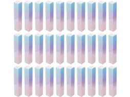 Conjunto De 50 Caixas De Papel Dobráveis Para Batons E Gloss.