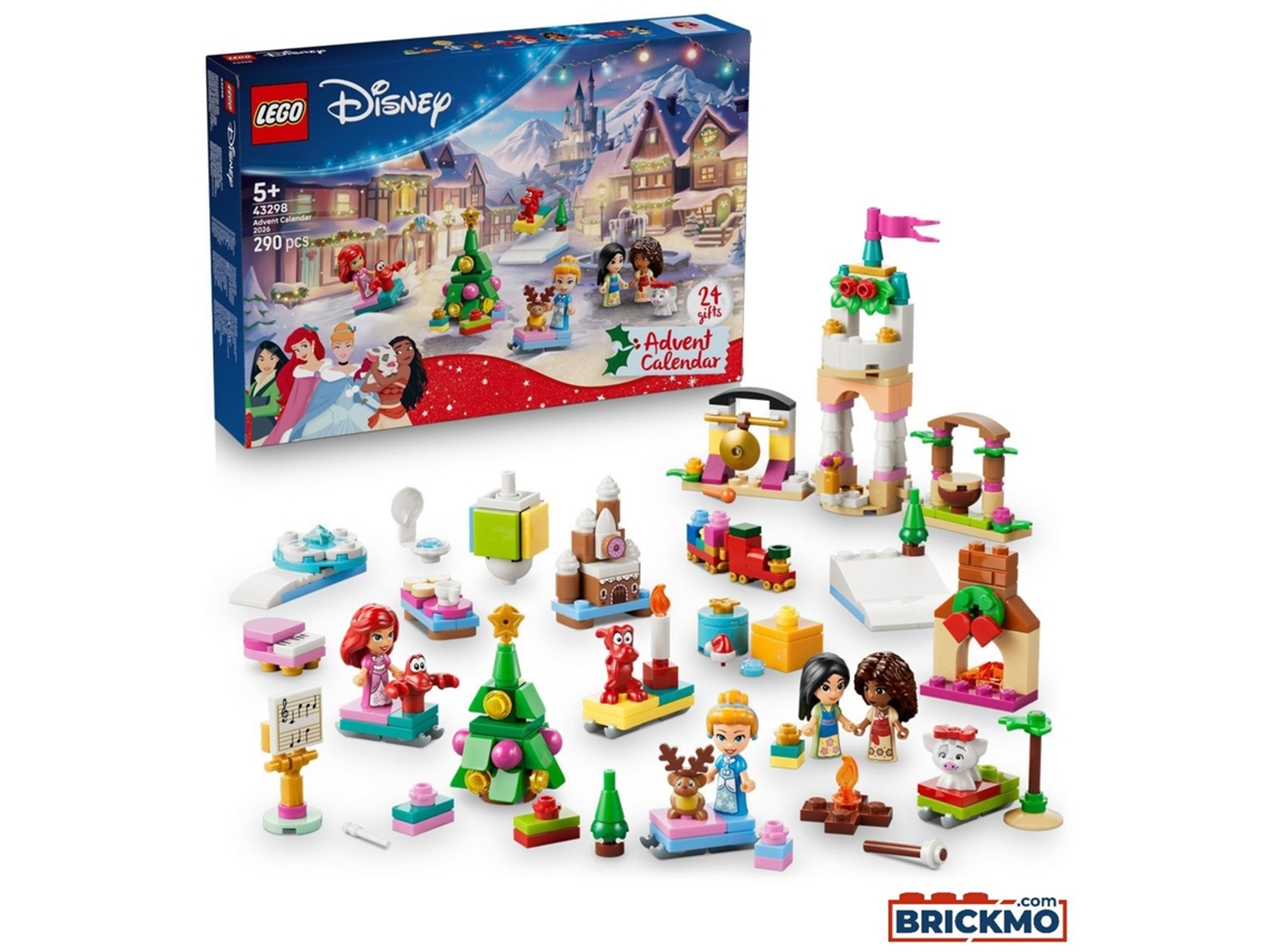 Lego Disney Princess 43298 Calendário Do Advento De 2026 43298