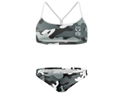 Bikini Cinzento M Mulherotso