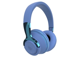 Lurelia Auscultadores Bluetooth H2 Dobráveis Bluetooth 5.3 Azul