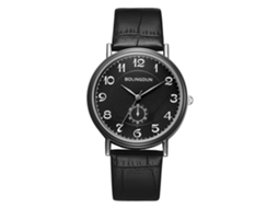 Relógio de Pulso Quartz de Moda Leisure com Pulseira de Couro e Design Elegante