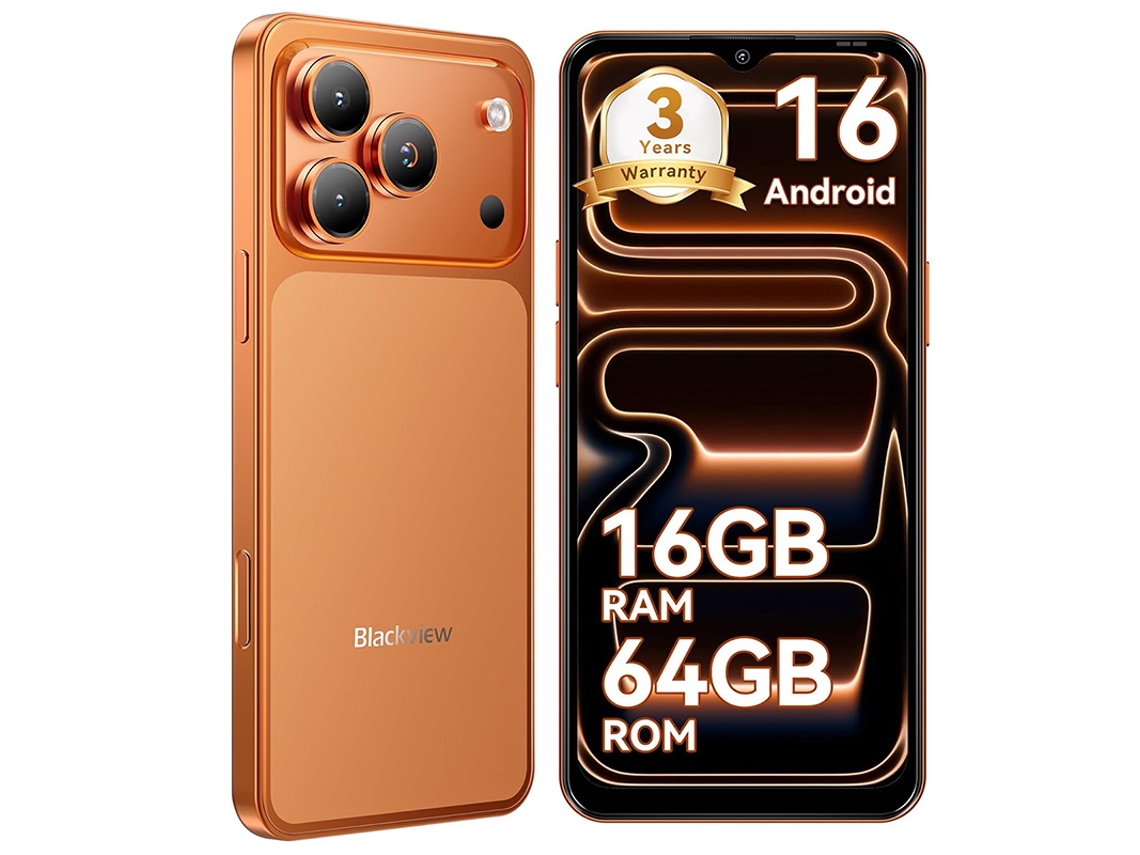 Smartphone BLACKVIEW Wave 7c (6.56'' 16 Gb 128 Gb Laranja)