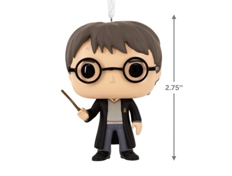 Mini Figura Colecionável Funko Pop! Harry Potter Edição Exclusiva Hallmark Halmark (8 Cm)