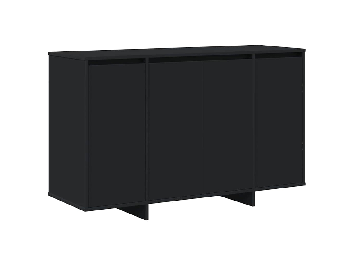 Buffet Preto 120 X 41 X 75 Cm Madeira Processada MAISON EXCLUSIVE