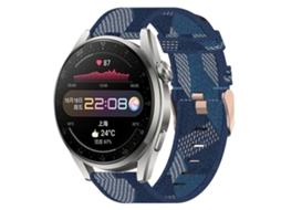 Pulseira De Nylon Trançado De 22 Mm Para Huawei Watch 3 Pro