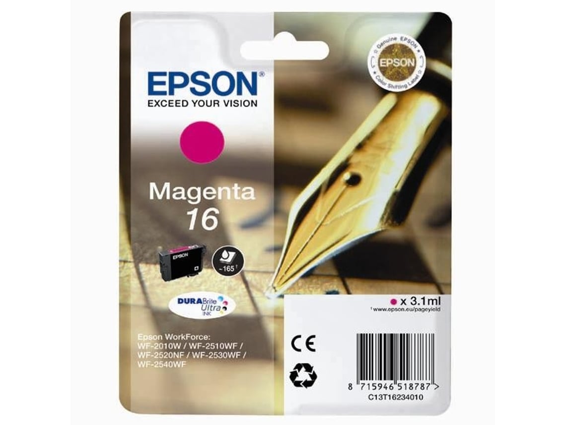 Tinteiro EPSON 16 Magenta (C13T16234022)