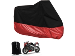 Capa Para Motocicleta Aboofan, Tamanho Gg, Poliéster Resistente, Alça Ajustável, Proteção Contra Poeira, Chuva E Raios