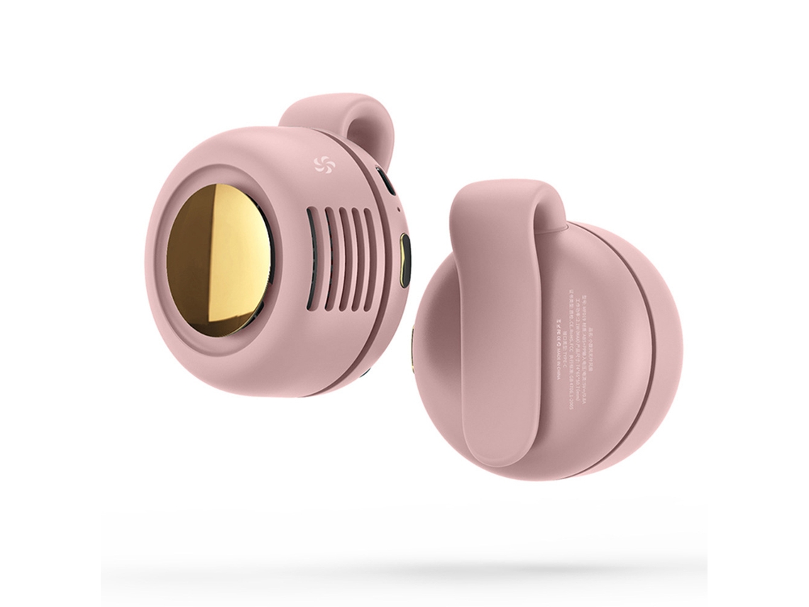 Mf019 Mini Ventilador de Pescoço Rosa AOZORZ
