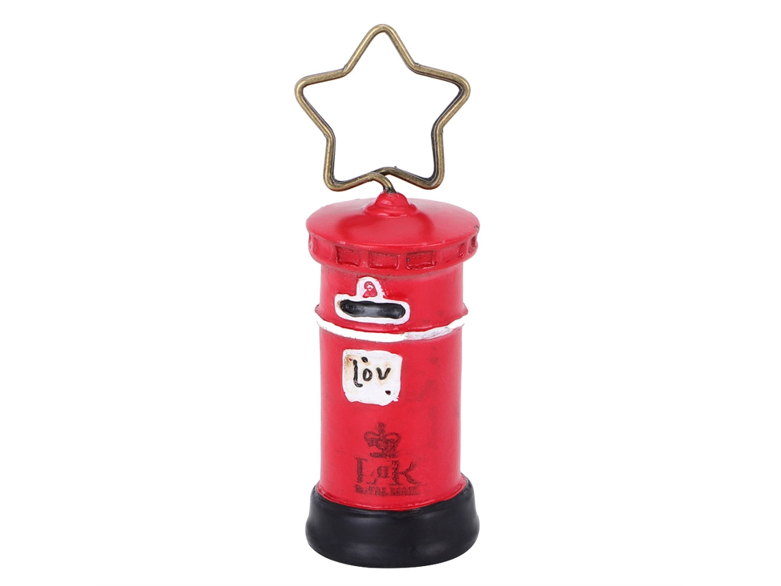 Suporte De Memo Decorativo Com Clipes Metálicos Para Fotos E Notas