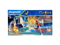 Pirate Escondite Del Tesoro Pirata Playmobil