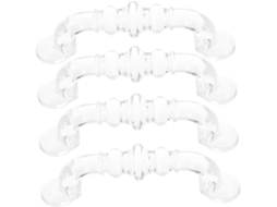 Puxadores De Acrílico Didiseaon Para Armários, Modelos Modernos Com Arco, Conjunto De 4 Peças Com Pegada Confortável