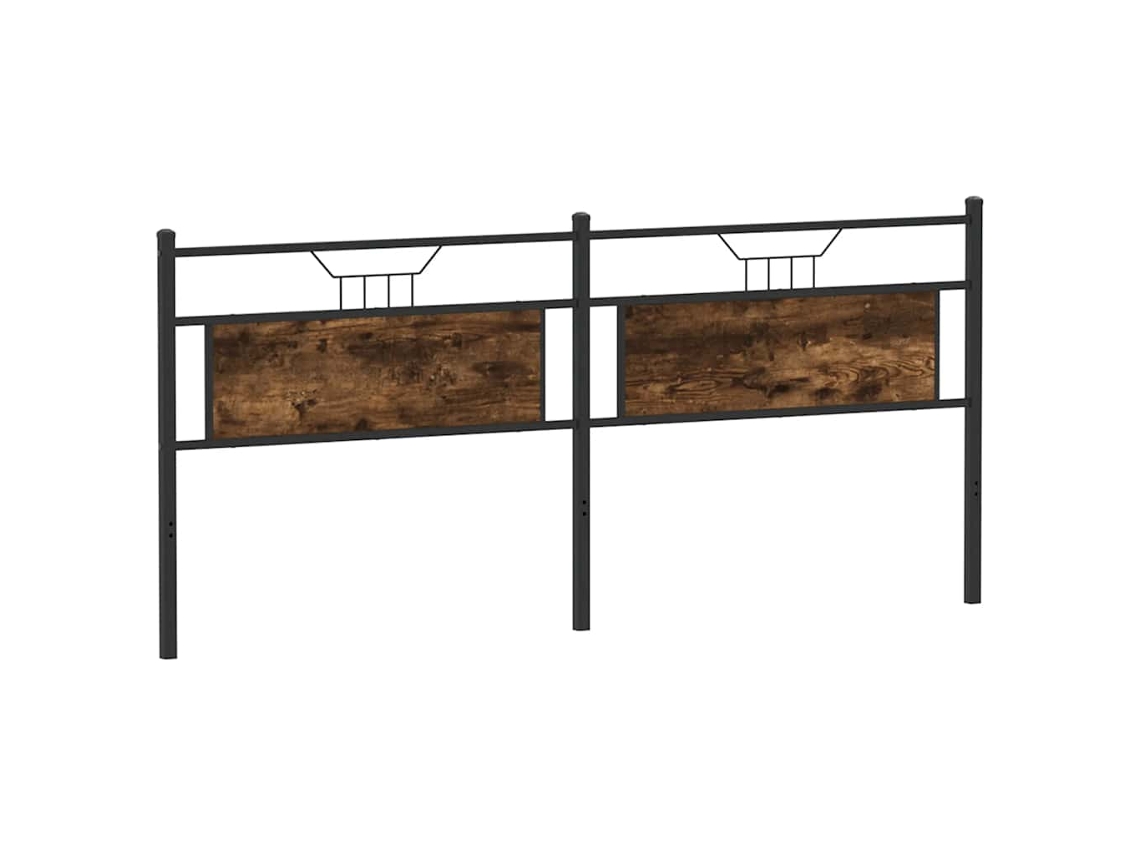 Cabeceira Vidaxl Marrom Aço (193 Cm)
