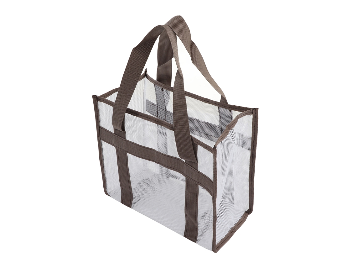Laxiscreed Bolsa De Tecido Oxford Com Alta Capacidade Para Praia E Coleta De Conchas