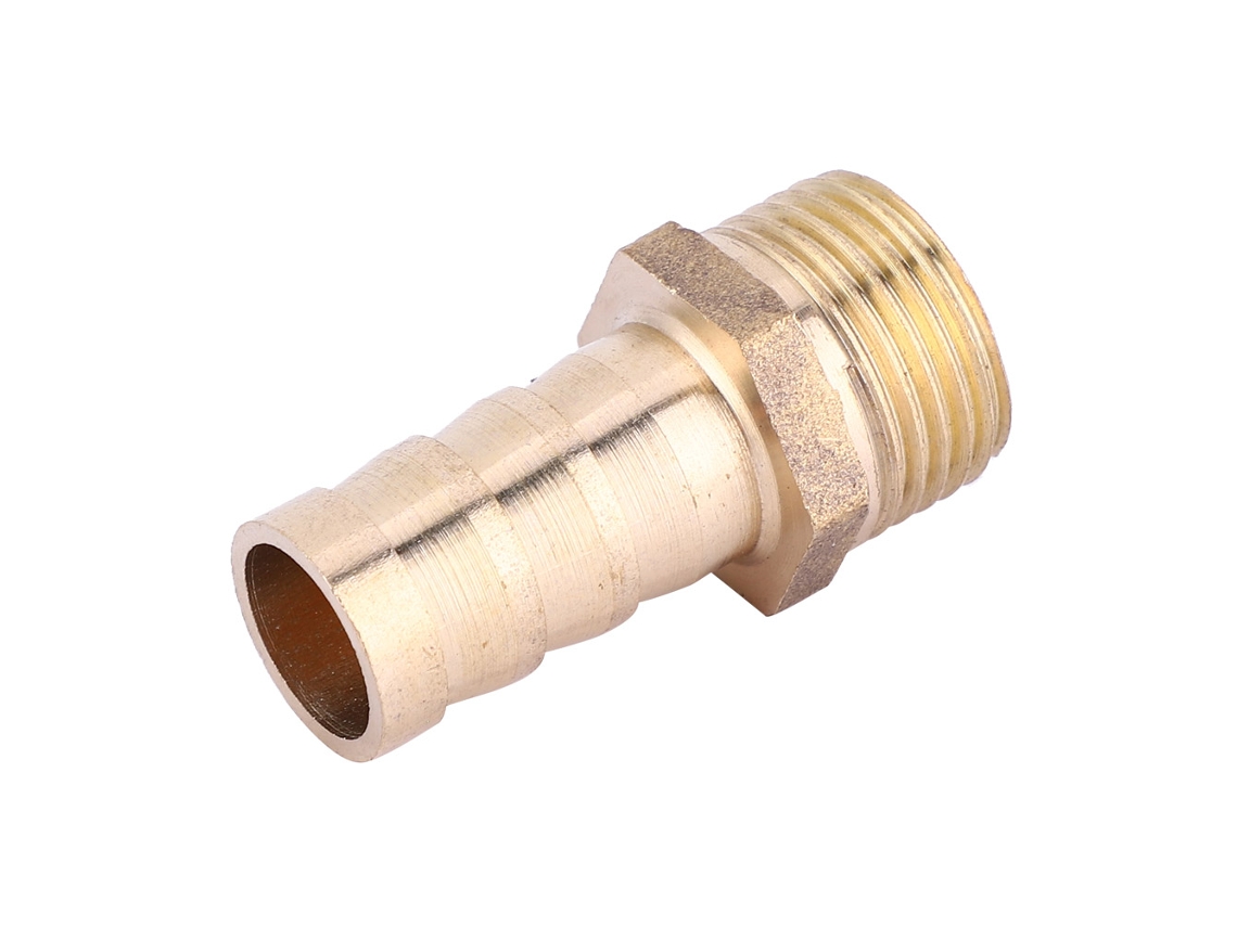 Conjunto De 5 Peças De Encaixes De Latão Com Rosca Macho De 12mm Da Laxiscreed Para Conexão E Adaptação