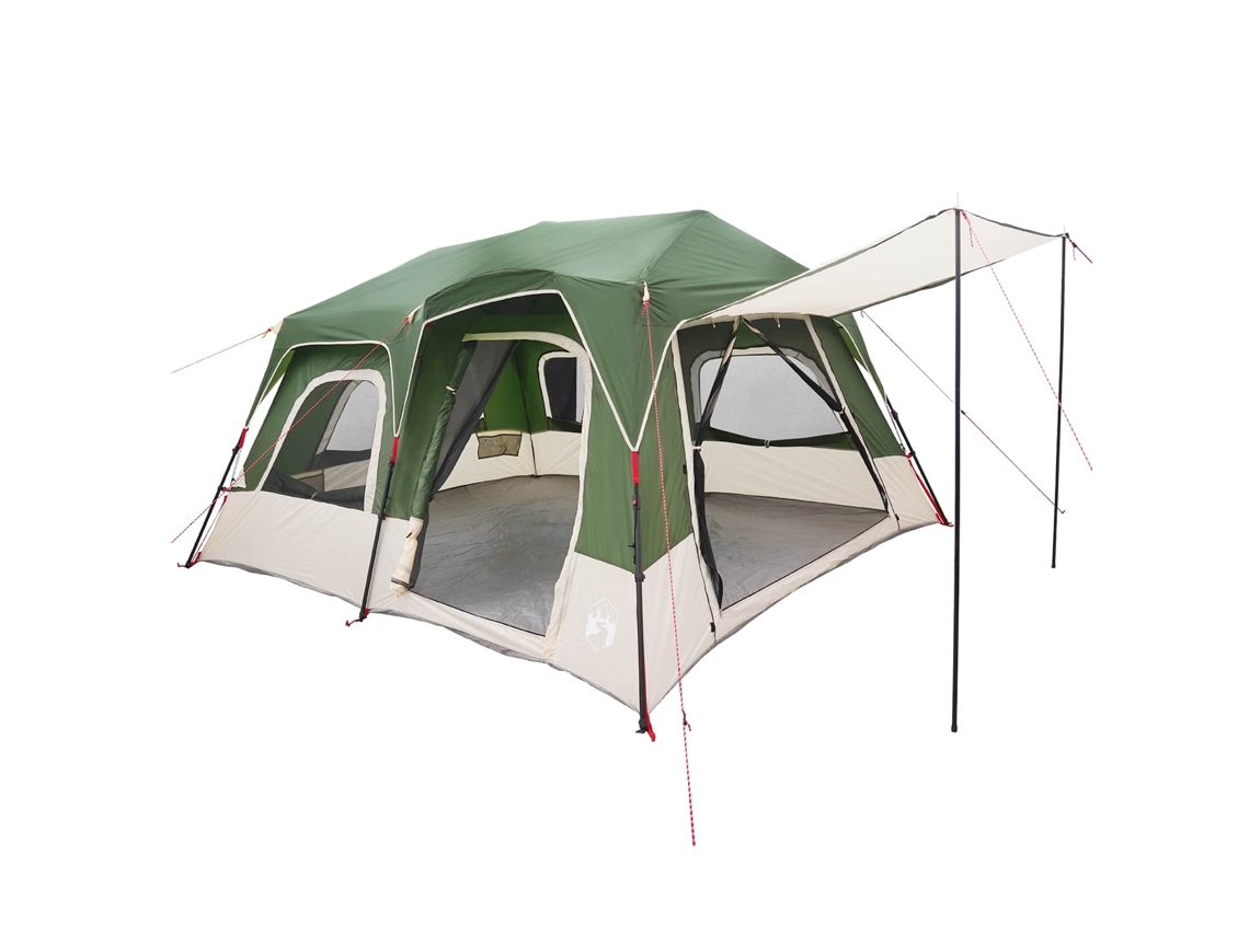 Vidaxl Barraca Instantânea Verde 8 Pessoas