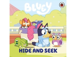 Livro Bluey Hide and Seek de Bluey (Inglês)