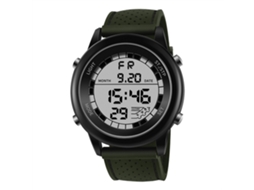 Reloj Electrónico Deportivo Juvenil Sanda Luminoso Impermeable (verde Ejército)