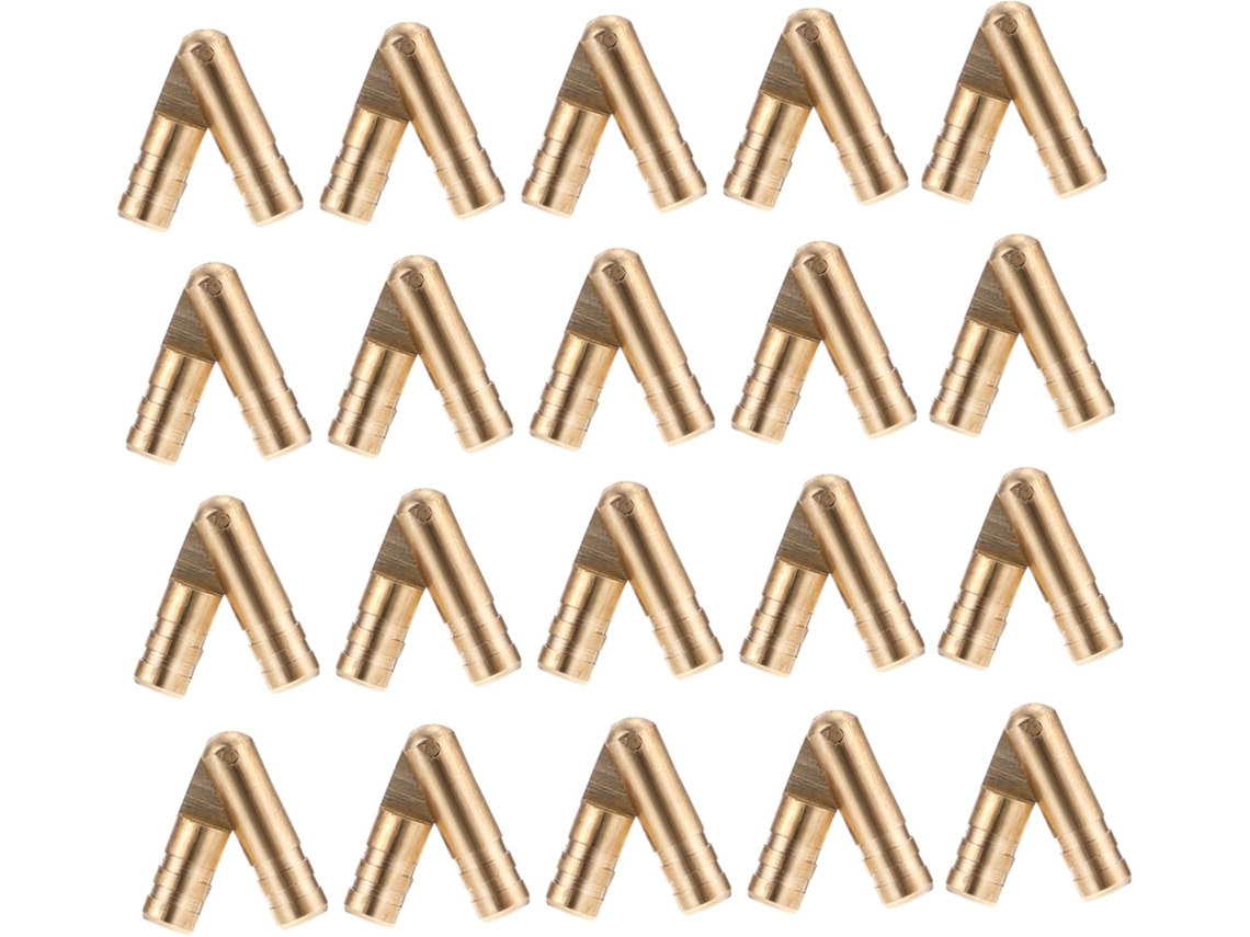 Conjunto De 20 Metal Cobre Para Em Madeira E Caixas Joias, Dourado, À