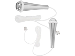 Conjunto De 2 Correntes Para Ventilador Teto Tofficu Com Cabo 1,5 M