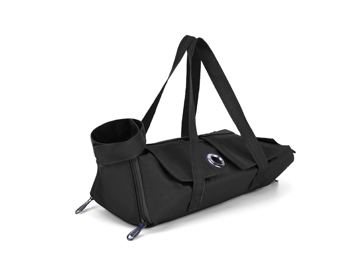 Bolsa para Viagens com Gatos PANOONA resistente a Mordidas e Arranhões (53x20x16 cm) na Cor Preta