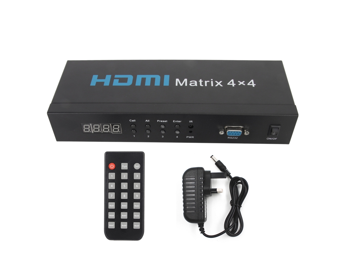 MATRIX SWITCHER HDMI 4X2 4K EOOCOO