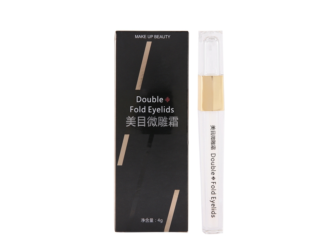 Crema mágica para el pliegue de párpados (4 g), invisible, resistente al agua y con forma de pluma Vante