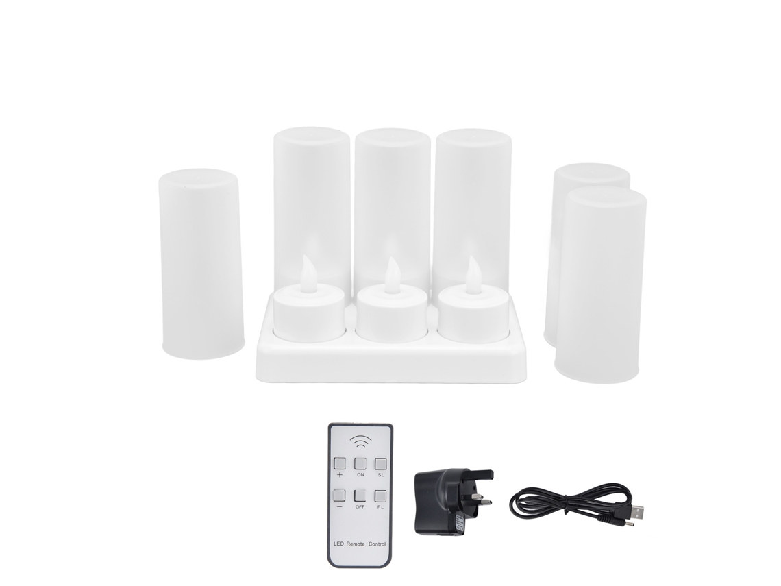 Velas Led Reutilizáveis Laxiscreed Com Ligação Uk Para Uma Iluminação Duradoura E Eficiente