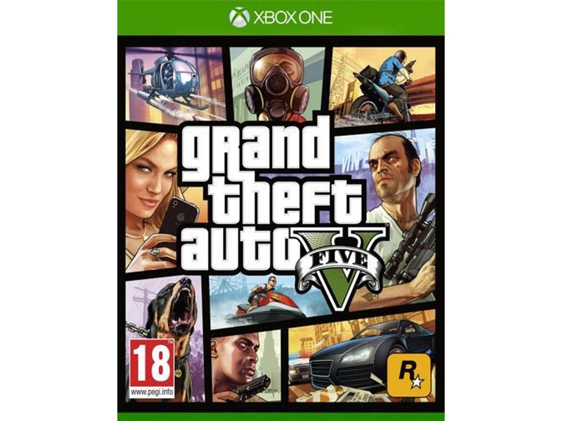Grand Theft Auto V - GTA V - Microsoft Xbox One (usado / Grau A)