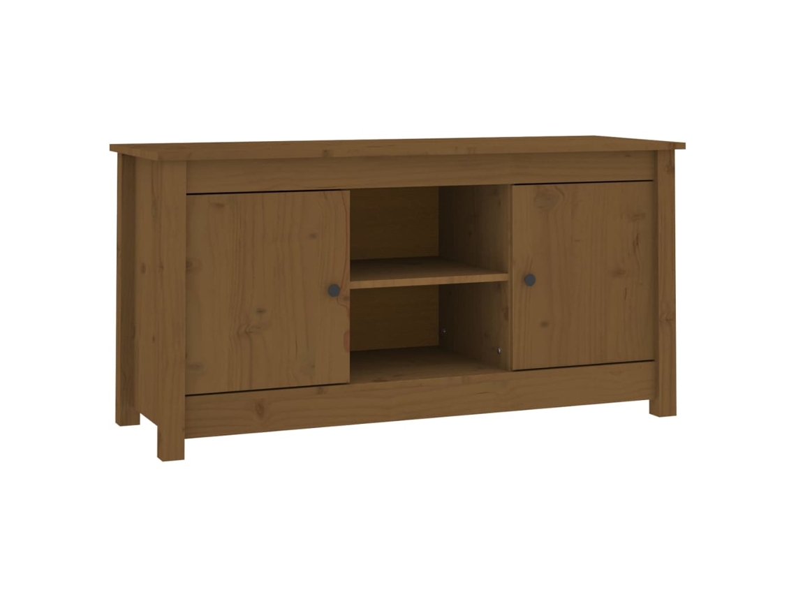 Tv Cabinet, Tv Cabinets Vidaxl Marrom Madeira De Pinho (n/a)