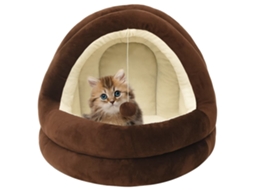 Vidaxl Cama 50x50x45 Cm Castanho E Creme