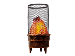 Lampa De Fogo Led Em Forma De Lenha Com Cobertura De Rede Por Laxiscreed Para Lareira Exterior
