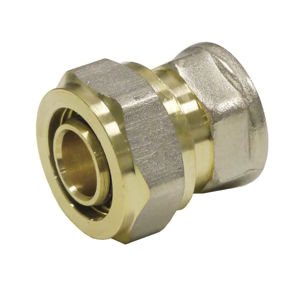 Acoplamento De Compressão 20 X 2 - 1" Rosca Fêmea Polietileno