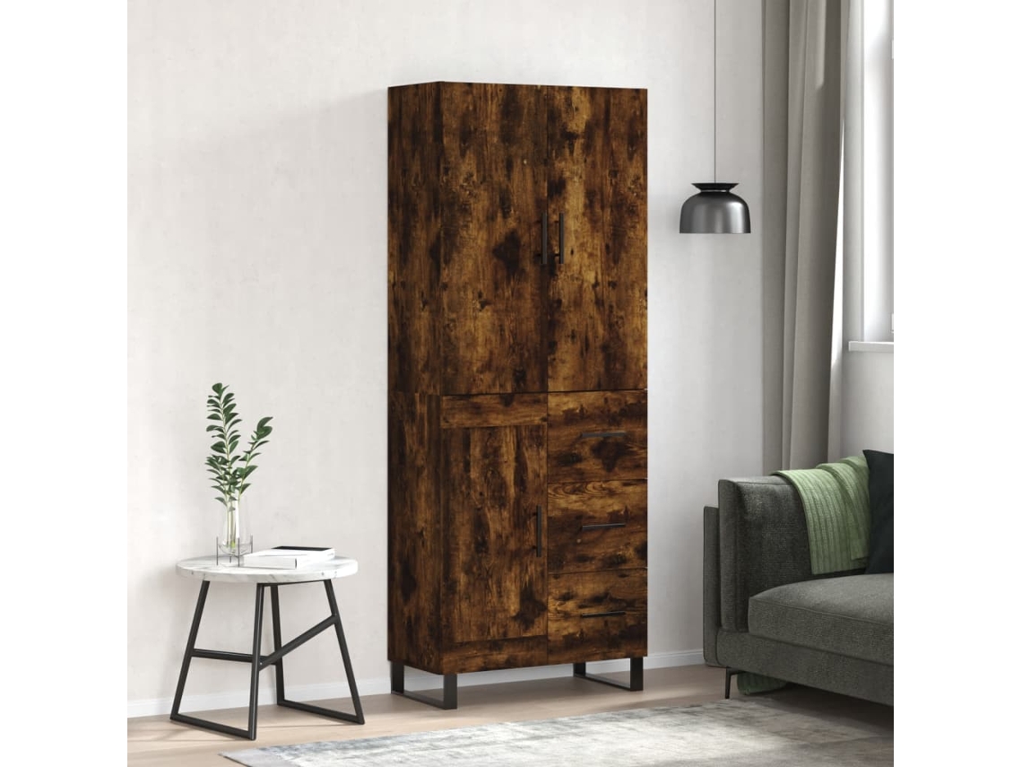 Highboard, Highboards Vidaxl Marrom Madeira Processada (n/a)